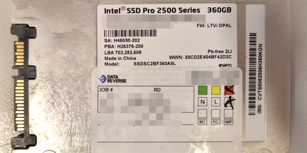 Intel SSD Pro 2500 Series 360 GB