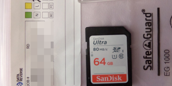 SanDisk 64GB SD Karte wird nicht mehr erkannt
