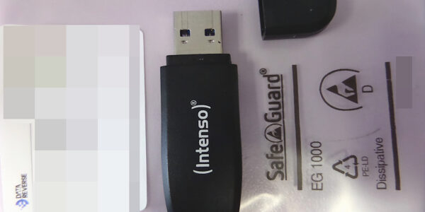 Intenso USB-Stick erfolgreich wiederhergestellt