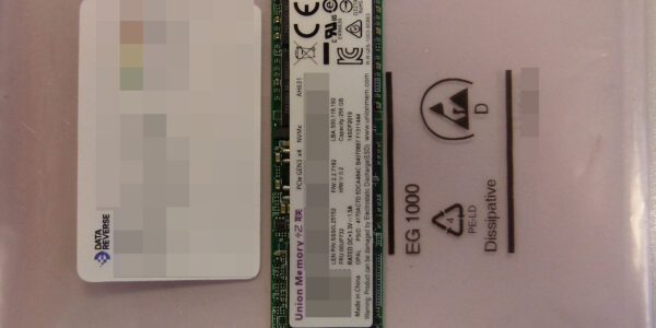 Lenovo interne SSD vollständig wiederhergestellt