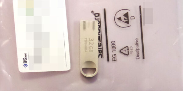 Toshiba USB Stick gerettet