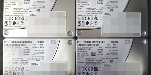 Intel SSD RAID 10 aus HPE Pro Liant gerettet